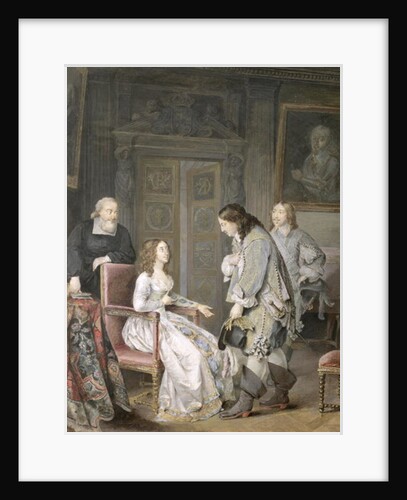 Queen Kristina of Sweden and Karl X Gustav of Sweden 1793 by Niclas II Lafrensen