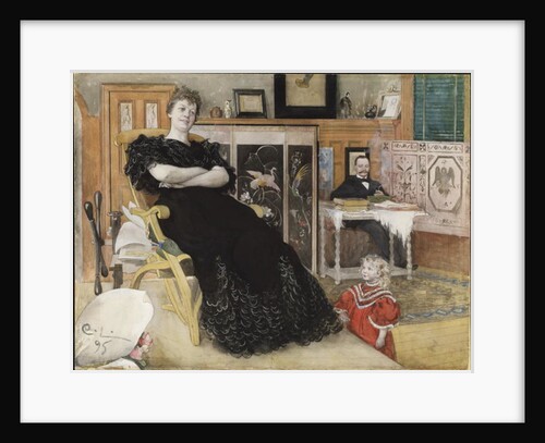 Anna Pettersson, c.1895 by Carl Larsson