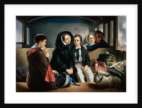 Second Class - The Parting by Abraham Solomon