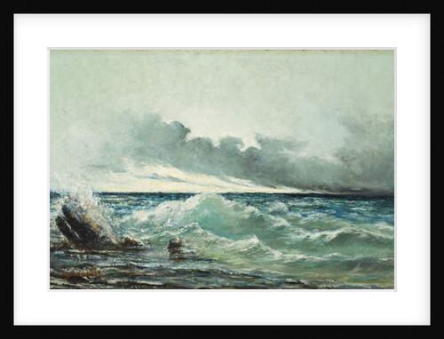 La Vague by Gustave Courbet