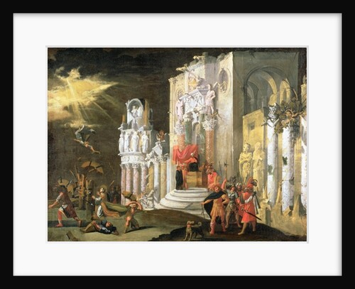 The Martyrdom of St. Catherine, 17th century by Desiderio Monsu