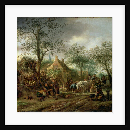 Travellers at an Inn by Isack van Ostade