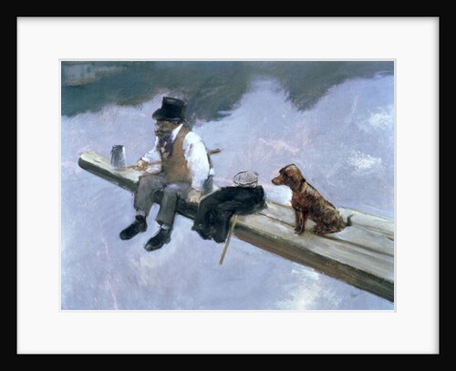 The Fisherman by Jean Louis Forain