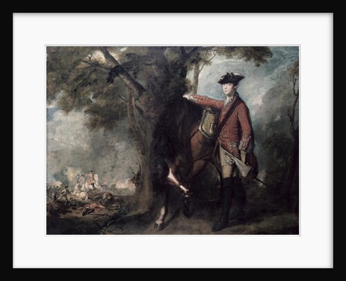 Cornet Nehemiah Winter, 11th Dragoons, 1759 by Joshua Reynolds