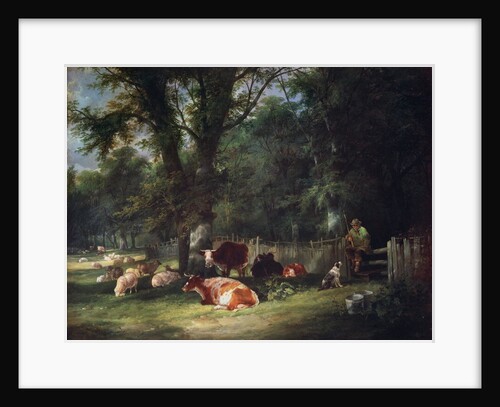 A Shady Corner by William Snr. Shayer