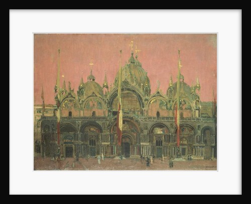 A Red Sky at Night, San Marco by Walter Richard Sickert