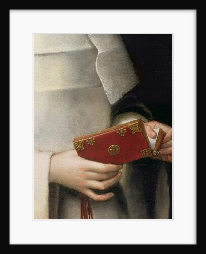 Portrait of the artist's sister in the garb of a nun by Sofonisba Anguissola