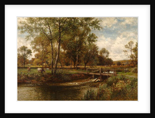 In the Meadows, Youngsbury, 1900 by Alfred Augustus Glendening