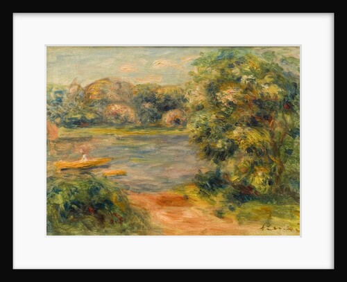The Boat on the Lake, 1901 by Pierre Auguste Renoir