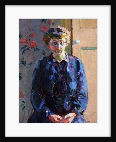 Portrait of Sylvia Gosse, 1912 by Harold Gilman