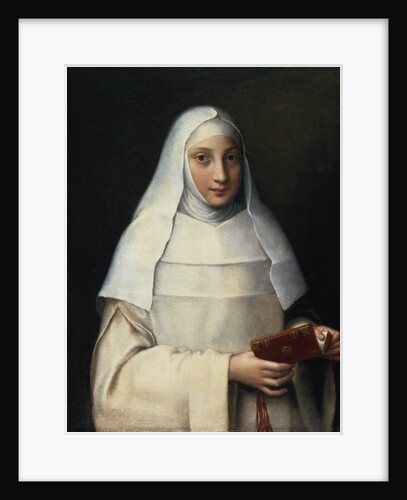 Portrait of the artist's sister in the garb of a nun, 1551 by Sofonisba Anguissola