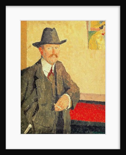 Portrait of Charles Ginner, c.1911 by Malcolm Drummond