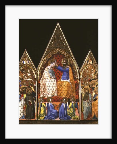 Coronation of the Virgin by Allegretto Nuzi