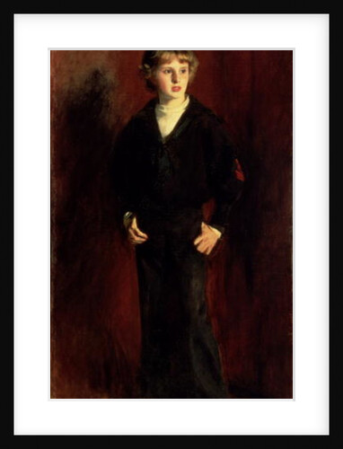 The late Major E.C. Harrison as a boy by John Singer Sargent