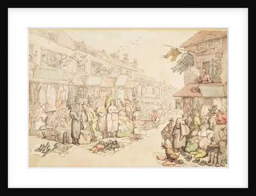 The Rag Fair, c.1800 by Thomas Rowlandson