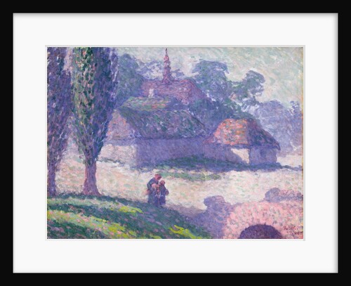 Mydlow Village, Poland, 1907 by Robert Polhill Bevan