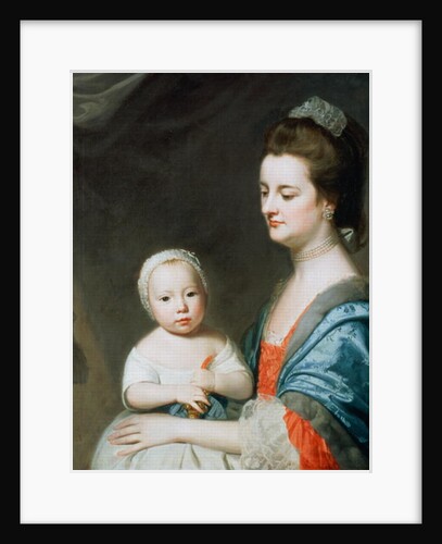 Mrs Marton and her son Oliver by George Romney
