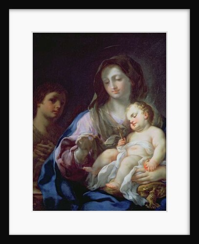 Madonna and Child with St. John the Baptist by Francesco Trevisani