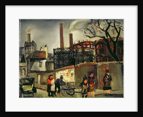 Street Scene in Paris, 1926 by Christopher Wood