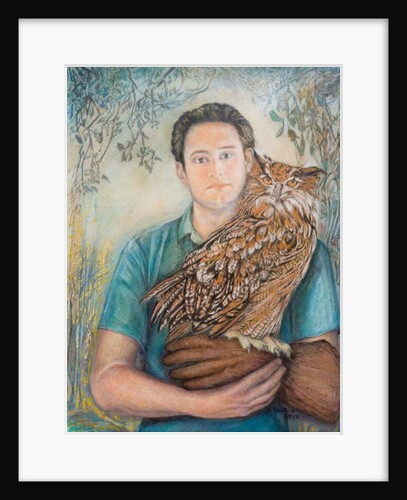 Boy with Owl, 2012 by Silvia Pastore