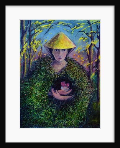 Brighid of the Green Mantle, 2007 by Silvia Pastore