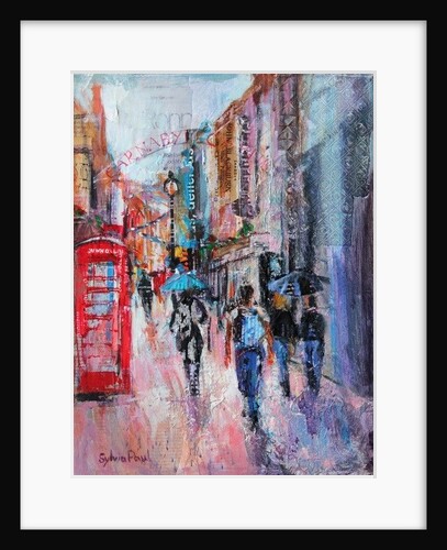 Rainy Day, Carnaby Street, 2015 by Sylvia Paul