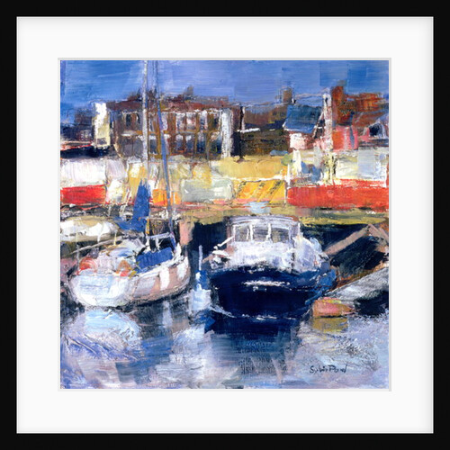 Lowestoft Harbour View by Sylvia Paul