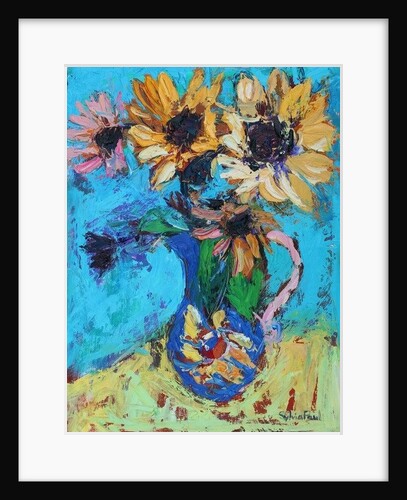 Little Sunflowers, 2015 by Sylvia Paul