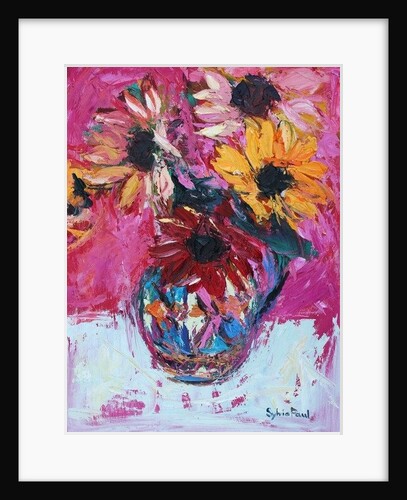 Red Sunflower, 2015 by Sylvia Paul