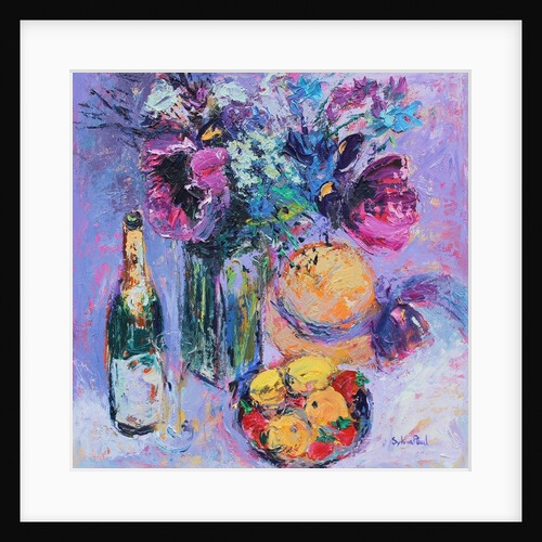 Purple Poppies, 2015 by Sylvia Paul