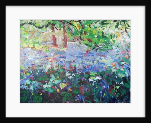 Carpet of Bluebells, 2018 by Sylvia Paul