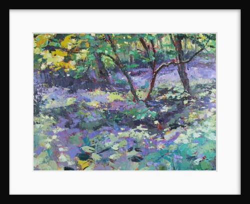 Bluebell Glade, 2018 by Sylvia Paul