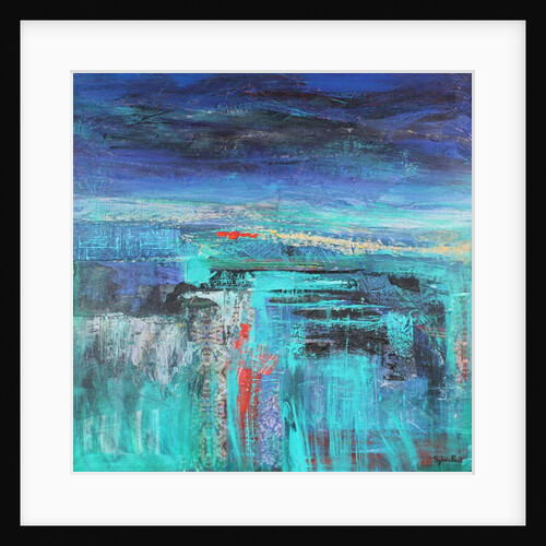 Sapphire Sky and Turquoise Sea, 2019 by Sylvia Paul