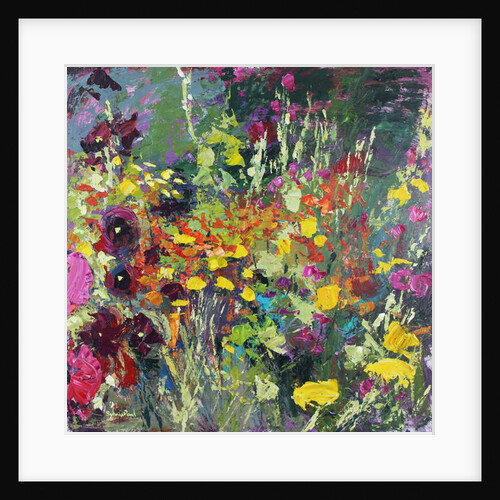 A Splash of Colour in the Garden, 2019 by Sylvia Paul