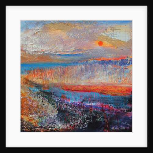 Marsh Sunset, 2013 by Sylvia Paul