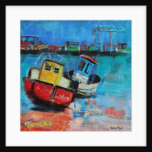 Two Jolly Fishing Boats 2012 by Sylvia Paul