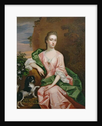 Catharine Littleton, wife of John Floyer, 1697 by Godfrey Kneller