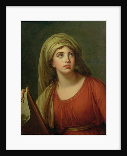 Portrait of Emma Hart later Lady Hamilton, as a Sibyl, c.1792 by Elisabeth Louise Vigee-Lebrun