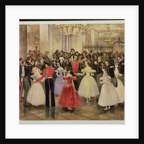 Princess Baryatinskaya's Ball by Grigori Grigorevich Gagarin