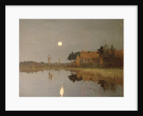 The Twilight Moon, 1899 by Isaak Ilyich Levitan