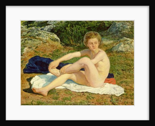 A Naked Boy, study for 'The Appearance of Christ before the People', 1840-50 by Aleksandr Andreevich Ivanov