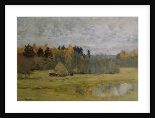 Late Autumn, 1894-98 by Isaak Ilyich Levitan