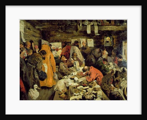 A Law Office in Muscovite Times, 1907 by Sergej Vasilevic Ivanov