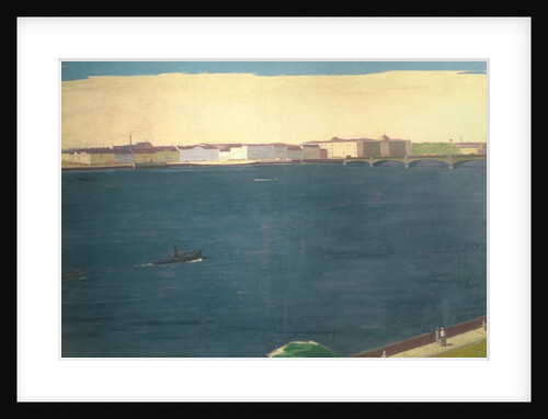 The River Neva, 1934 by Aleksei Eremeevich Karev