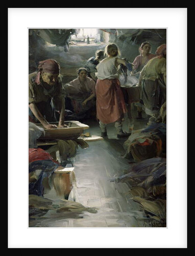Laundresses, 1901 by Abram Efimovich Arkhipov