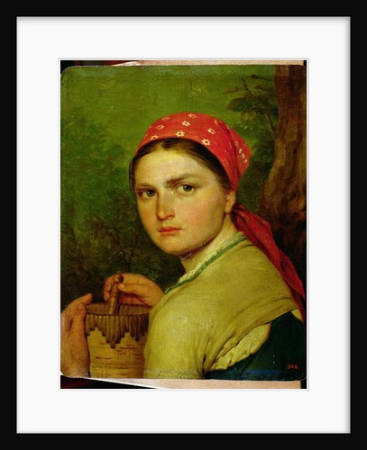 Girl with a Birch-Bark Jar, c.1824 by Aleksei Gavrilovich Venetsianov