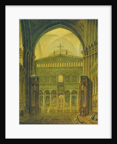 Inner View of the Temple in Jerusalem, 1821 by Maksim Nikiforovich Vorobiev