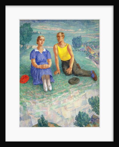 Spring, 1935 by Kuzma Sergeevich Petrov-Vodkin