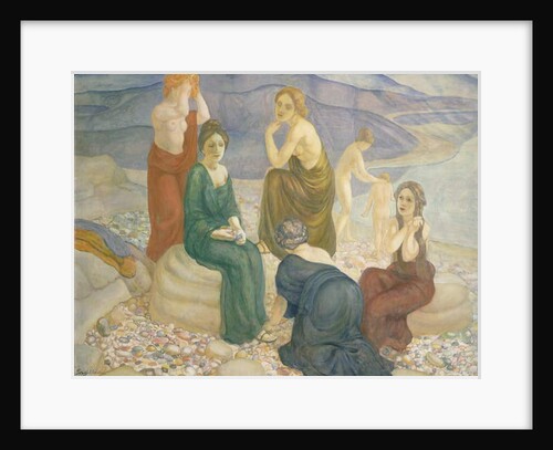 Evening, 1908 by Kuzma Sergeevich Petrov-Vodkin