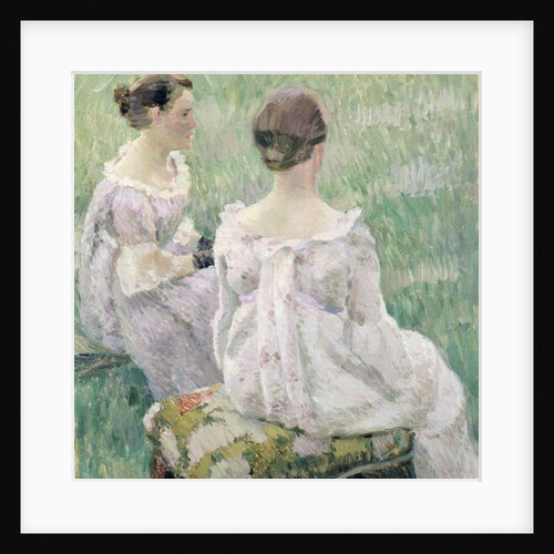 Two Seated Women, 1899 by Viktor Elpidiforovich Borisov-Musatov